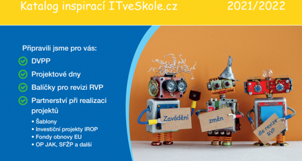 Aktuálně: Katalog ITveSkole.cz pro školní rok 2021/2022
